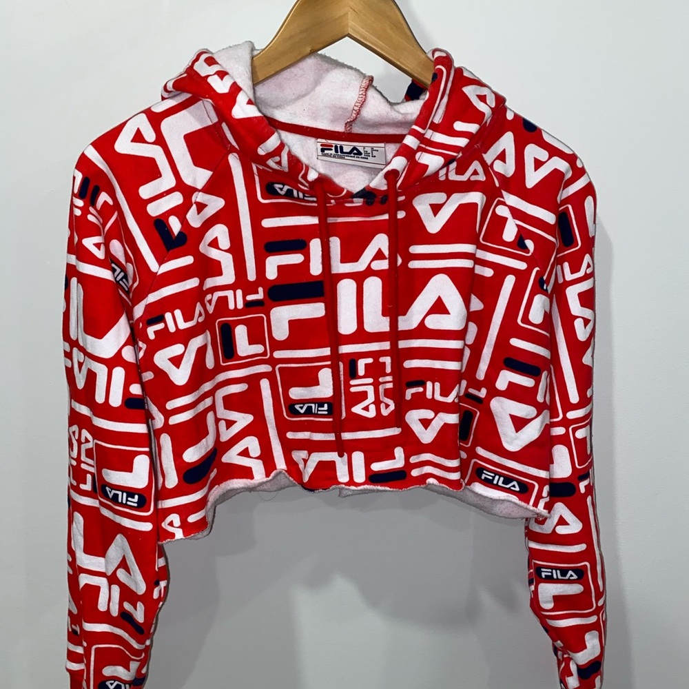 Fila Hoodie Cropped